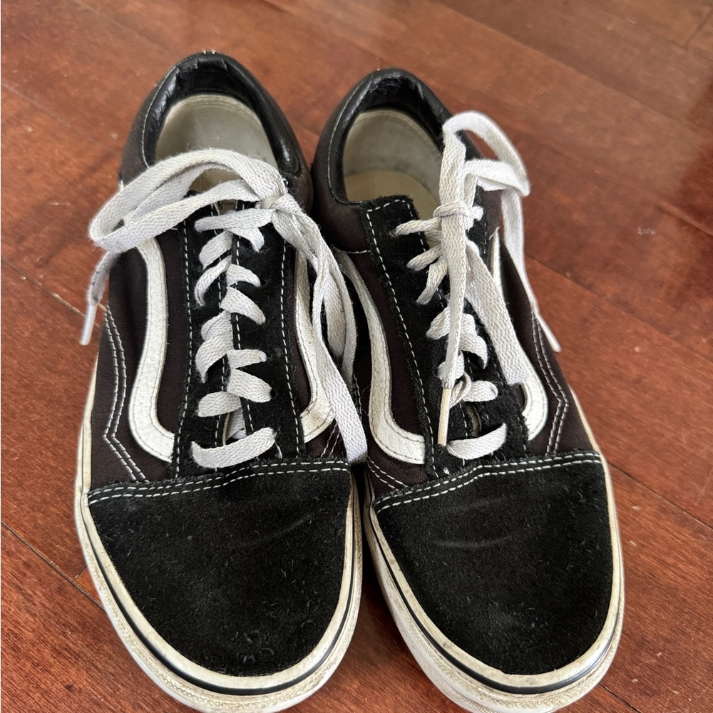 Vans Black and White Sneakers